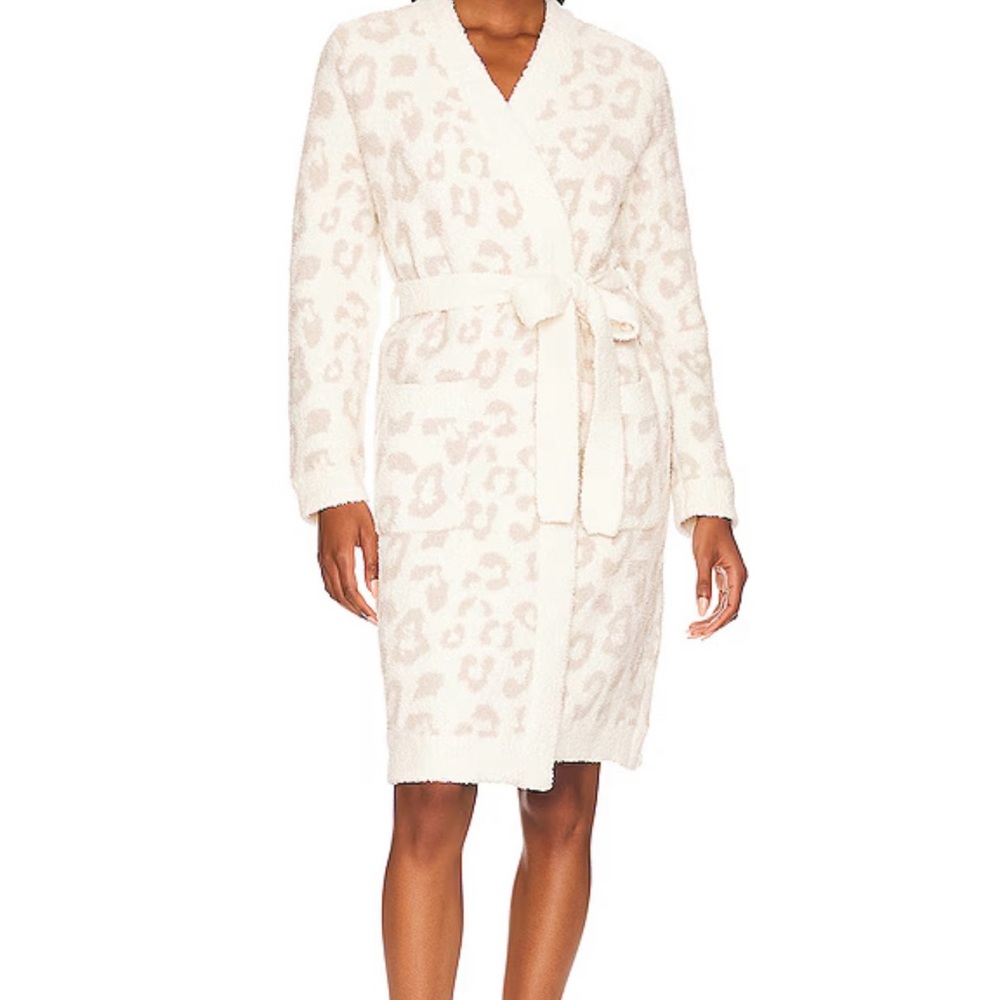 Barefoot Dreams - Barefoot in the Wild Robe in Cream & Stone